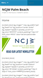 Mobile Screenshot of ncjwpalmbeach.org